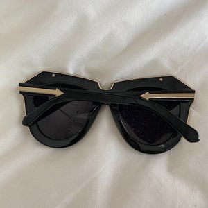 Karen Walker Sunglasses Black